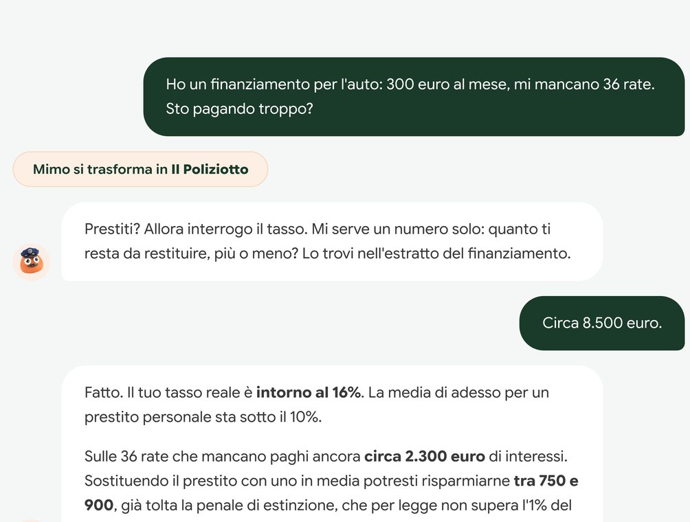 Chat con Mimo